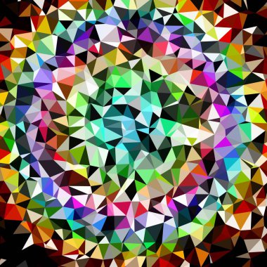 Arka plan çok renkli geometrik poligonal.