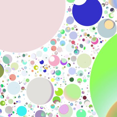 Çok renkli geometrik daire arka plan seamless modeli.