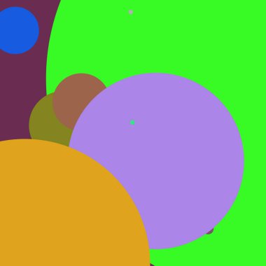 Daire geometrik yeni arka plan çok renkli desen.