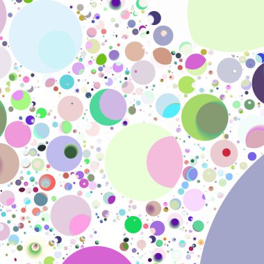 Çok renkli geometrik daire arka plan seamless modeli.