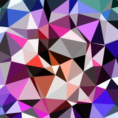 Arka plan çok renkli geometrik poligonal.