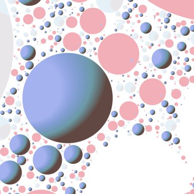 Çok renkli geometrik daire arka plan seamless modeli.