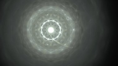 Fantezi kaotik renkli fraktal desen. Soyut Fraktal şekiller. 3D render resimde arka plan veya duvar kağıdı.