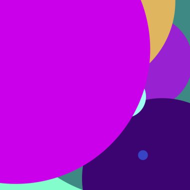 Daire geometrik yeni arka plan çok renkli desen.