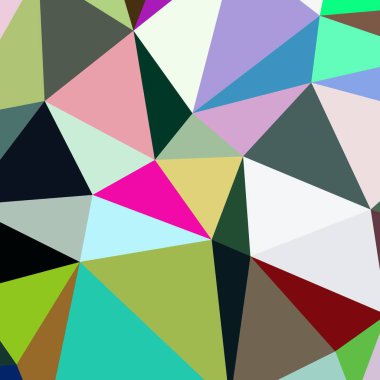 Arka plan çok renkli geometrik poligonal.