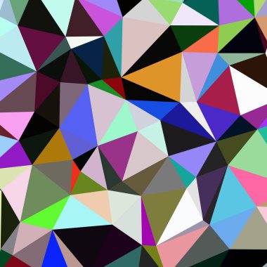 Arka plan çok renkli geometrik poligonal.