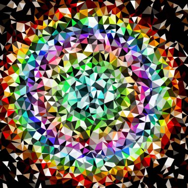 Arka plan çok renkli geometrik poligonal.
