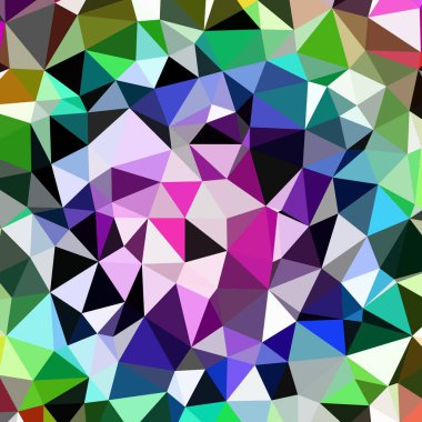 Arka plan çok renkli geometrik poligonal.