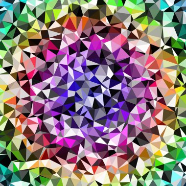 Arka plan çok renkli geometrik poligonal.