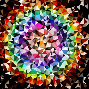 Arka plan çok renkli geometrik poligonal.