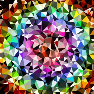 Arka plan çok renkli geometrik poligonal.