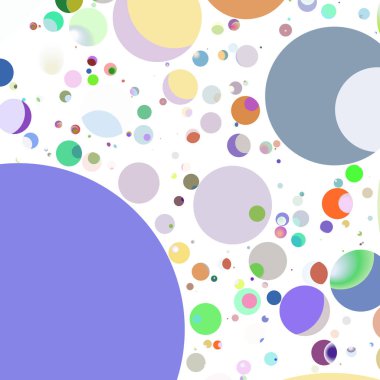 Çok renkli geometrik daire arka plan seamless modeli.