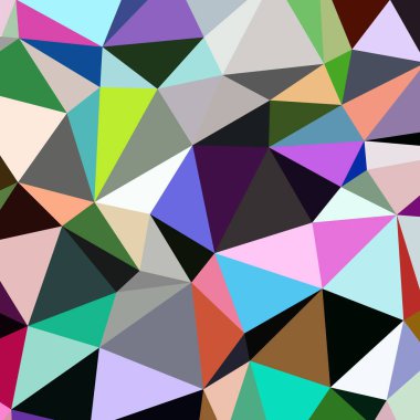 Arka plan çok renkli geometrik poligonal.