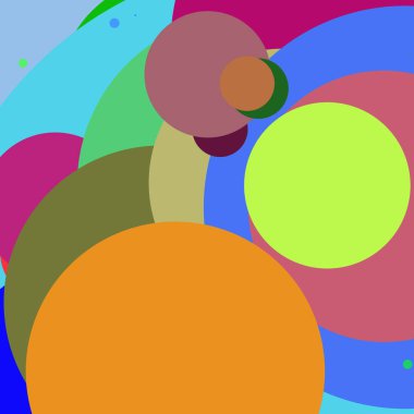 Daire geometrik yeni arka plan çok renkli desen.