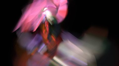 Fantezi kaotik renkli fraktal desen. Soyut Fraktal şekiller. 3D render resimde arka plan veya duvar kağıdı.