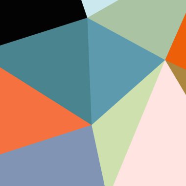 Arka plan çok renkli geometrik poligonal.