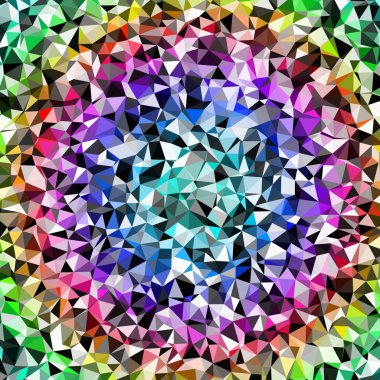 Arka plan çok renkli geometrik poligonal.