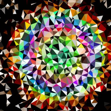 Arka plan çok renkli geometrik poligonal.