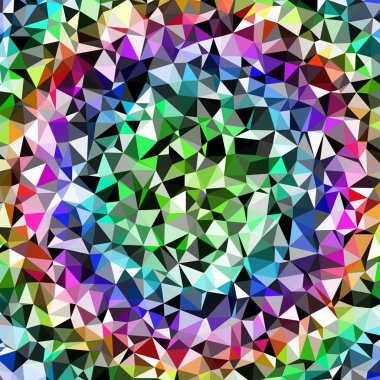 Arka plan çok renkli geometrik poligonal.