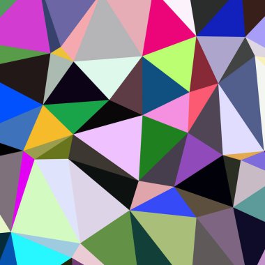 Arka plan çok renkli geometrik poligonal.