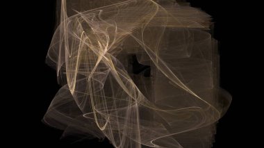 Fantezi kaotik renkli fraktal desen. Soyut Fraktal şekiller. 3D render resimde arka plan veya duvar kağıdı.