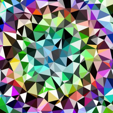 Arka plan çok renkli geometrik poligonal.