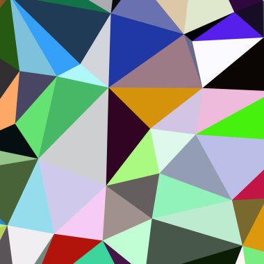 Arka plan çok renkli geometrik poligonal.