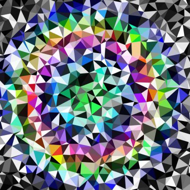 Arka plan çok renkli geometrik poligonal.