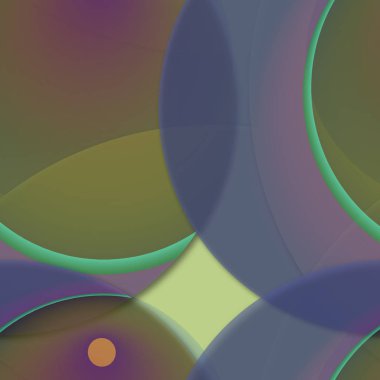 Çok renkli geometrik daire arka plan seamless modeli.