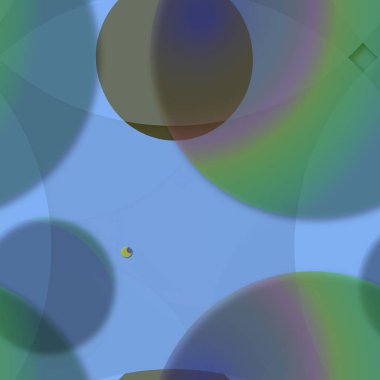 Arka plan çok renkli daire geometrik desen sorunsuz.