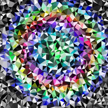 Arka plan çok renkli geometrik poligonal.