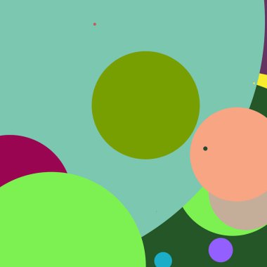 Daire geometrik yeni arka plan çok renkli desen.