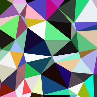 Arka plan çok renkli geometrik poligonal.