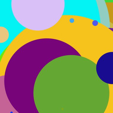Daire geometrik güzel arka plan çok renkli desen.