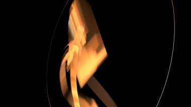 Fantezi kaotik renkli fraktal desen. Soyut Fraktal şekiller. 3D render resimde arka plan veya duvar kağıdı.