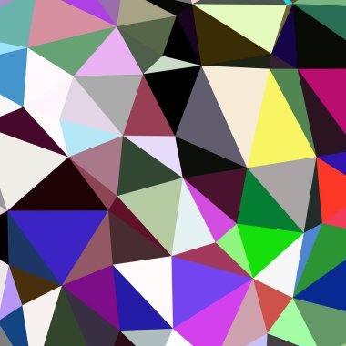 Arka plan çok renkli geometrik poligonal.