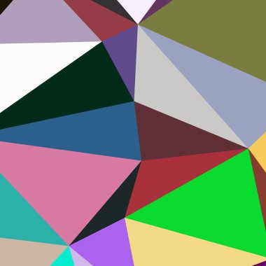 Arka plan çok renkli geometrik poligonal.