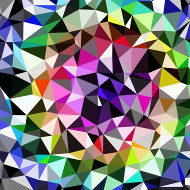 Arka plan çok renkli geometrik poligonal.