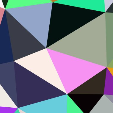 Arka plan çok renkli geometrik poligonal.