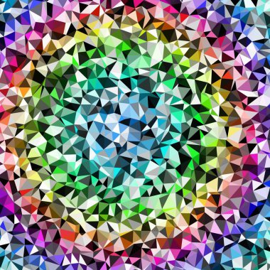 Arka plan çok renkli geometrik poligonal.