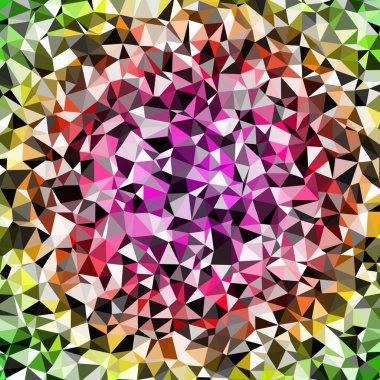 Arka plan çok renkli geometrik poligonal.