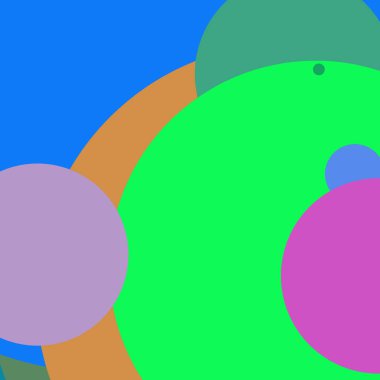 Daire geometrik büyük arka plan çok renkli desen.