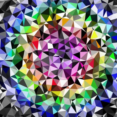 Arka plan çok renkli geometrik poligonal.