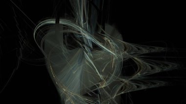 Fantezi kaotik renkli fraktal desen. Soyut Fraktal şekiller. 3D render resimde arka plan veya duvar kağıdı.