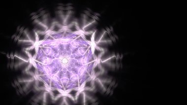 Fantezi kaotik renkli fraktal desen. Soyut Fraktal şekiller. 3D render resimde arka plan veya duvar kağıdı.