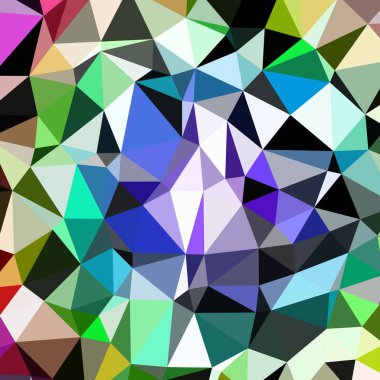 Arka plan çok renkli geometrik poligonal.