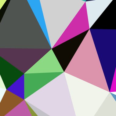 Arka plan çok renkli geometrik poligonal.