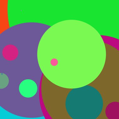 Daire geometrik zarif arka plan çok renkli desen.