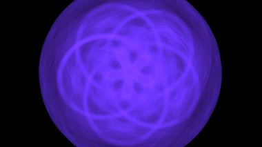 Fantezi kaotik renkli fraktal desen. Soyut Fraktal şekiller. 3D render resimde arka plan veya duvar kağıdı.