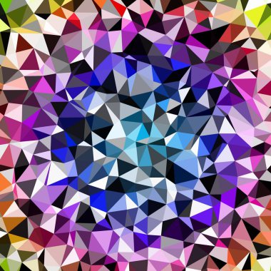 Arka plan çok renkli geometrik poligonal.